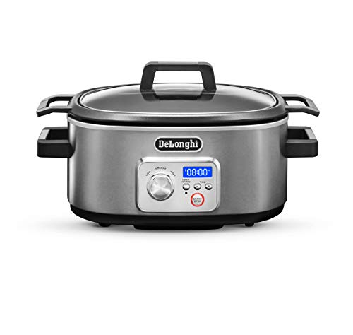 De'Longhi Livenza Programmable Slow Cooker with Stove-top-Safe Pot
