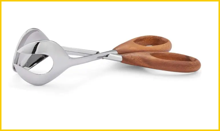 Nambé Curvo Salad Scissors