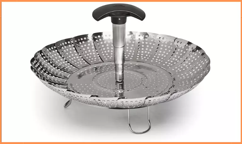 OXO Good Grips Stainless Steel Steamer With Extendable Handle